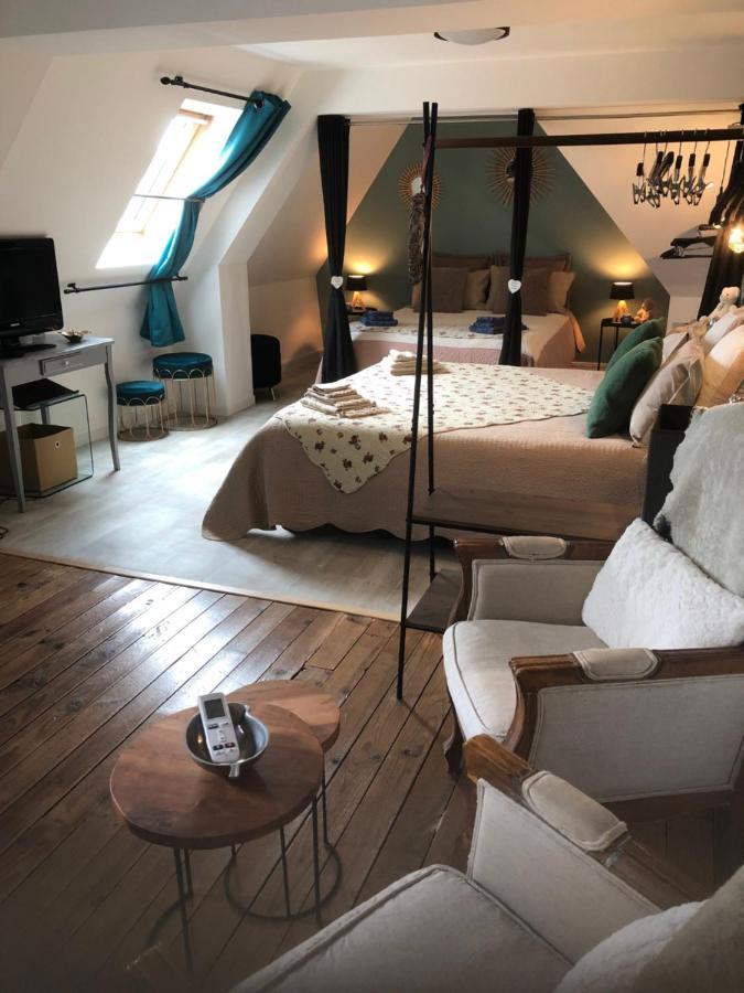 Chambre Studio Familiale La Brandonniere Courson エクステリア 写真
